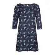 Feathers Navy Twill Tunic