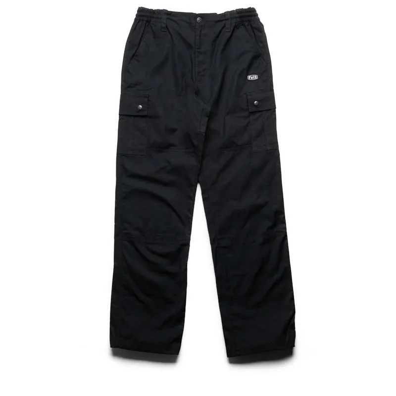 Felt Ripstop X Cargo Pants - Black