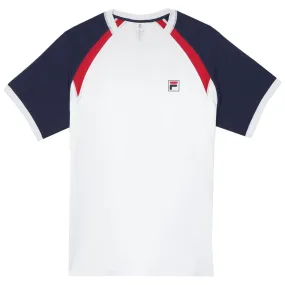 Fila Men's Heritage Essentials Short Sleeve Crew - White