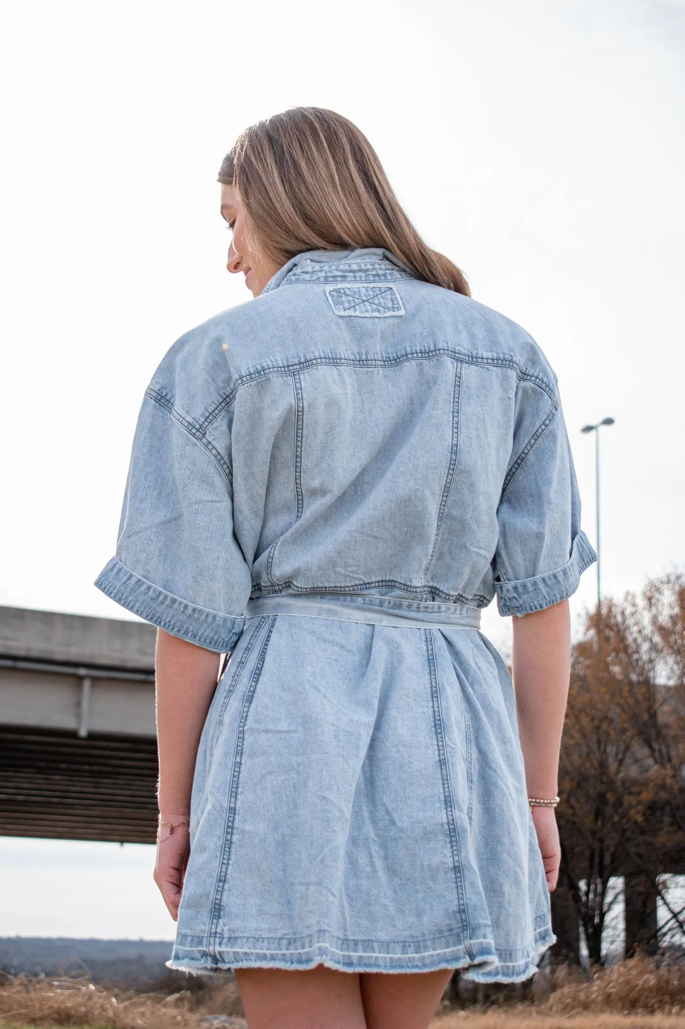 Free People: Jenny Denim Tunic