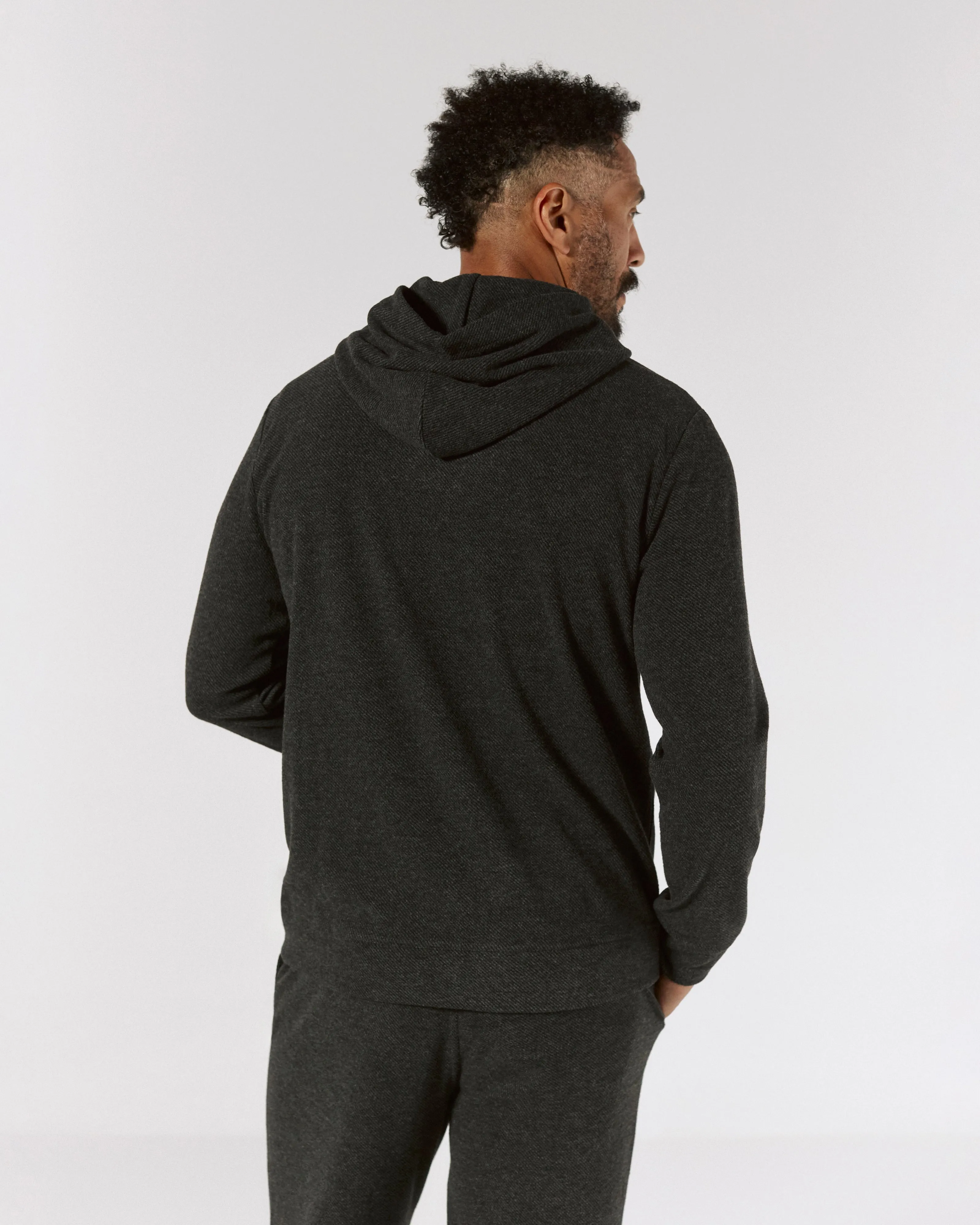 Generation Twill Hoodie in Charcoal