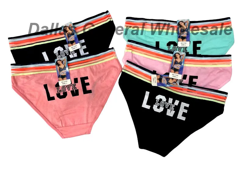 Girls Cotton Love Casual Underwear Wholesale