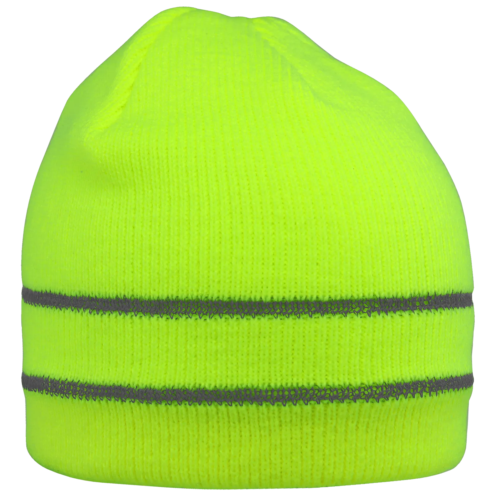 Global Glove & Safety GLO-H6 FrogWear Hi Vis Dual Layer Low Temp Beanie Hat, Dual Reflective Stripes