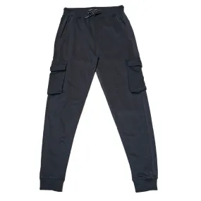 Grey Cargo Active Pants Dark