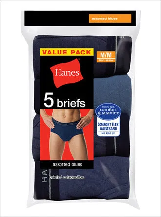 Hanes Dyed Fashion Briefs 5 Pack