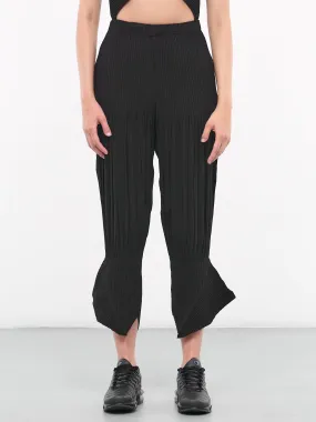 Hatching Trousers (IM38FF188-15-BLACK)