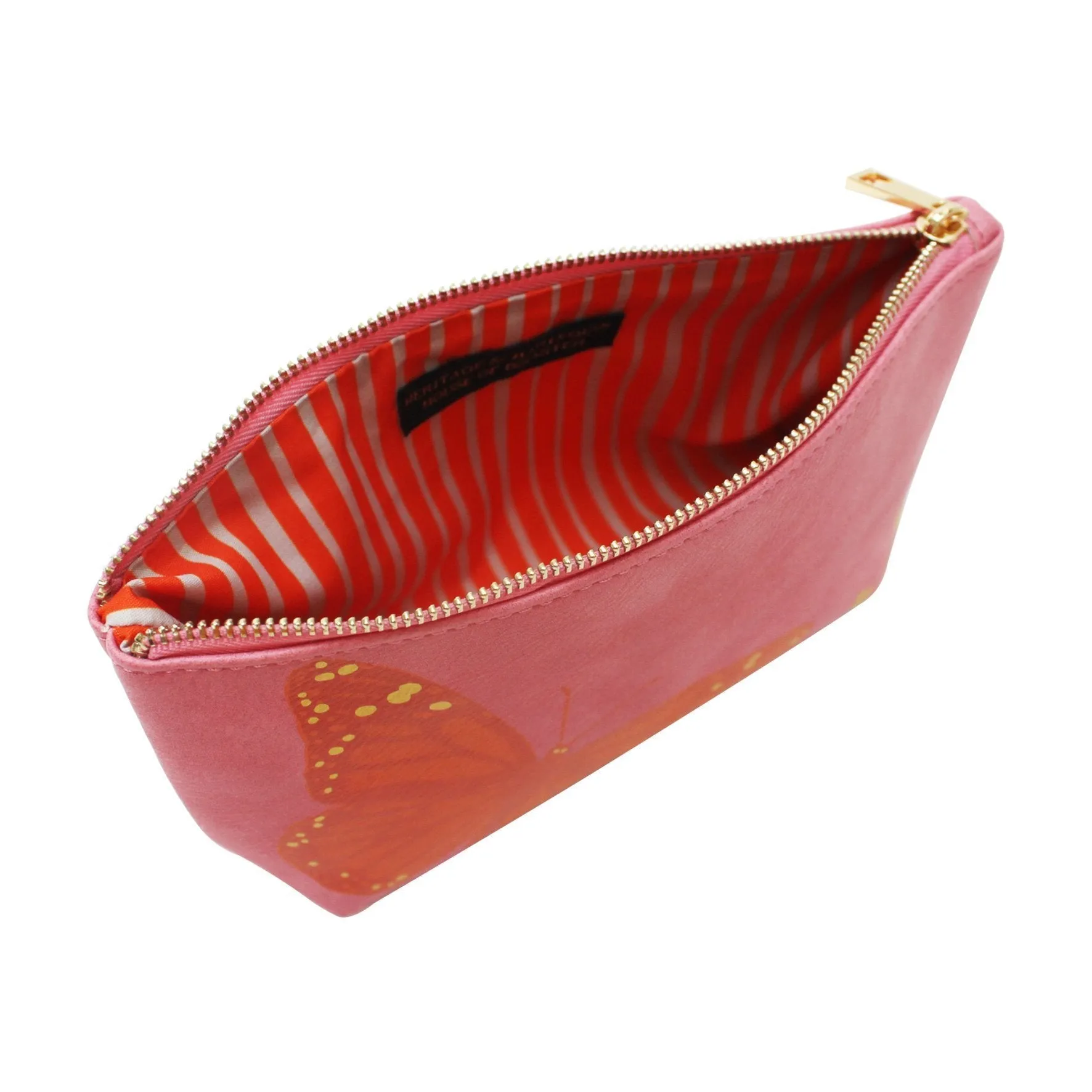 Heritage And Harlequin Butterfly Make Up Bag