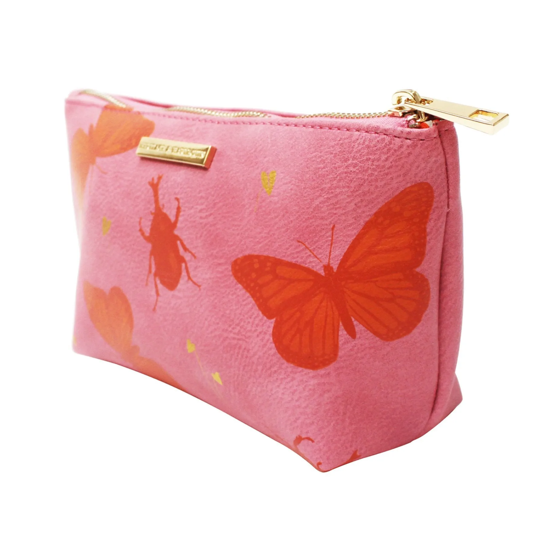 Heritage And Harlequin Butterfly Make Up Bag