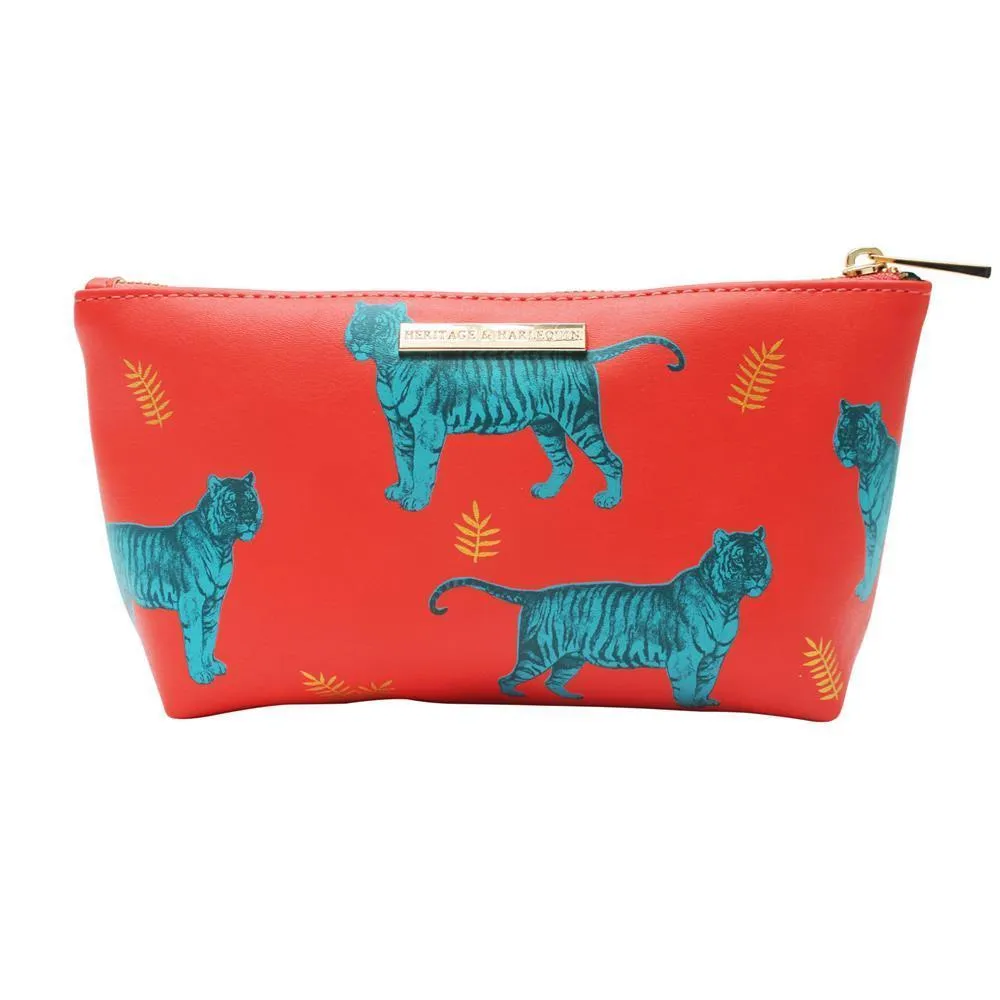 Heritage And Harlequin Tiger Make Up Bag