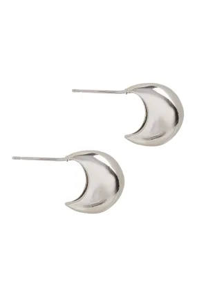 Heritage Earring - Silver Dome