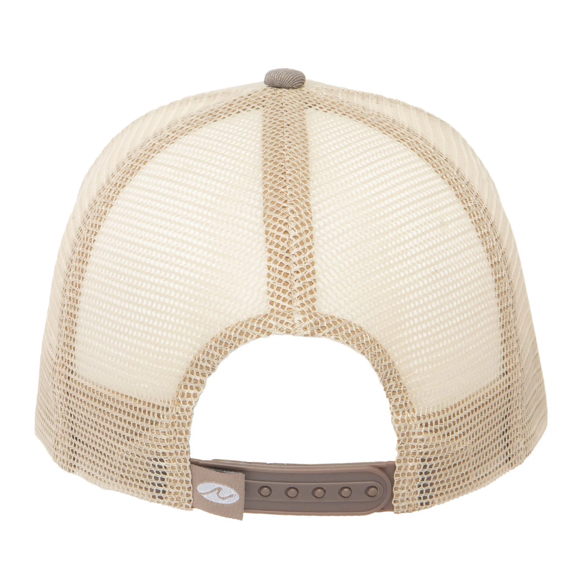 Heritage Line - Mens Beige Trucker Hat