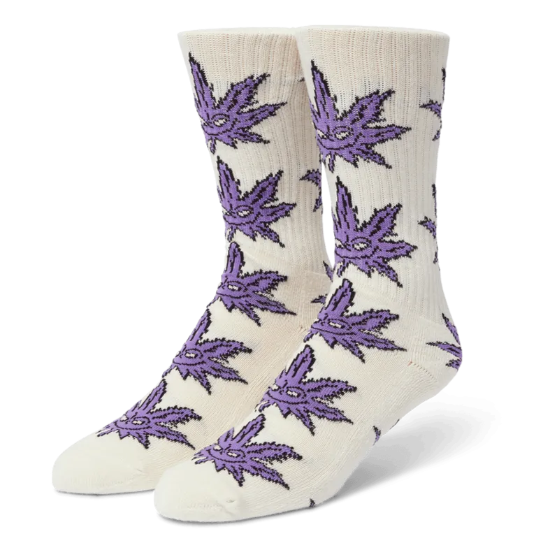 HUF GREENCH BUDDY SOCK BONE