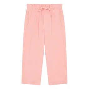 Hundred Pieces Girls Candy Pink Muslin Pants FINAL SALE