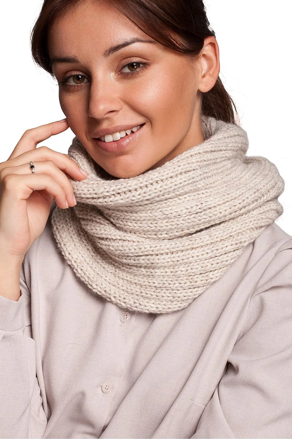 Infinity Fitted Warm Scarf