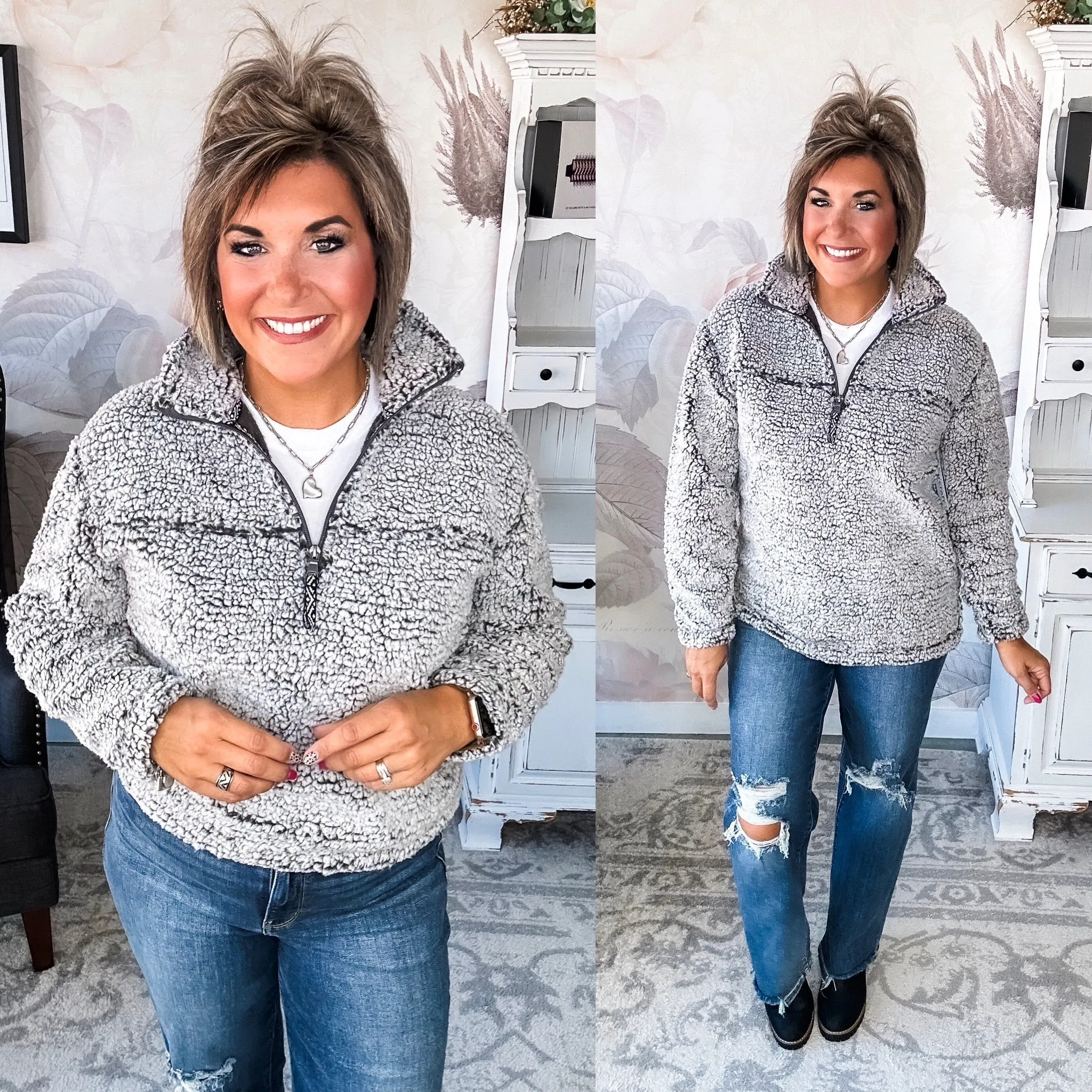 Into The Arctic Sherpa Pullover