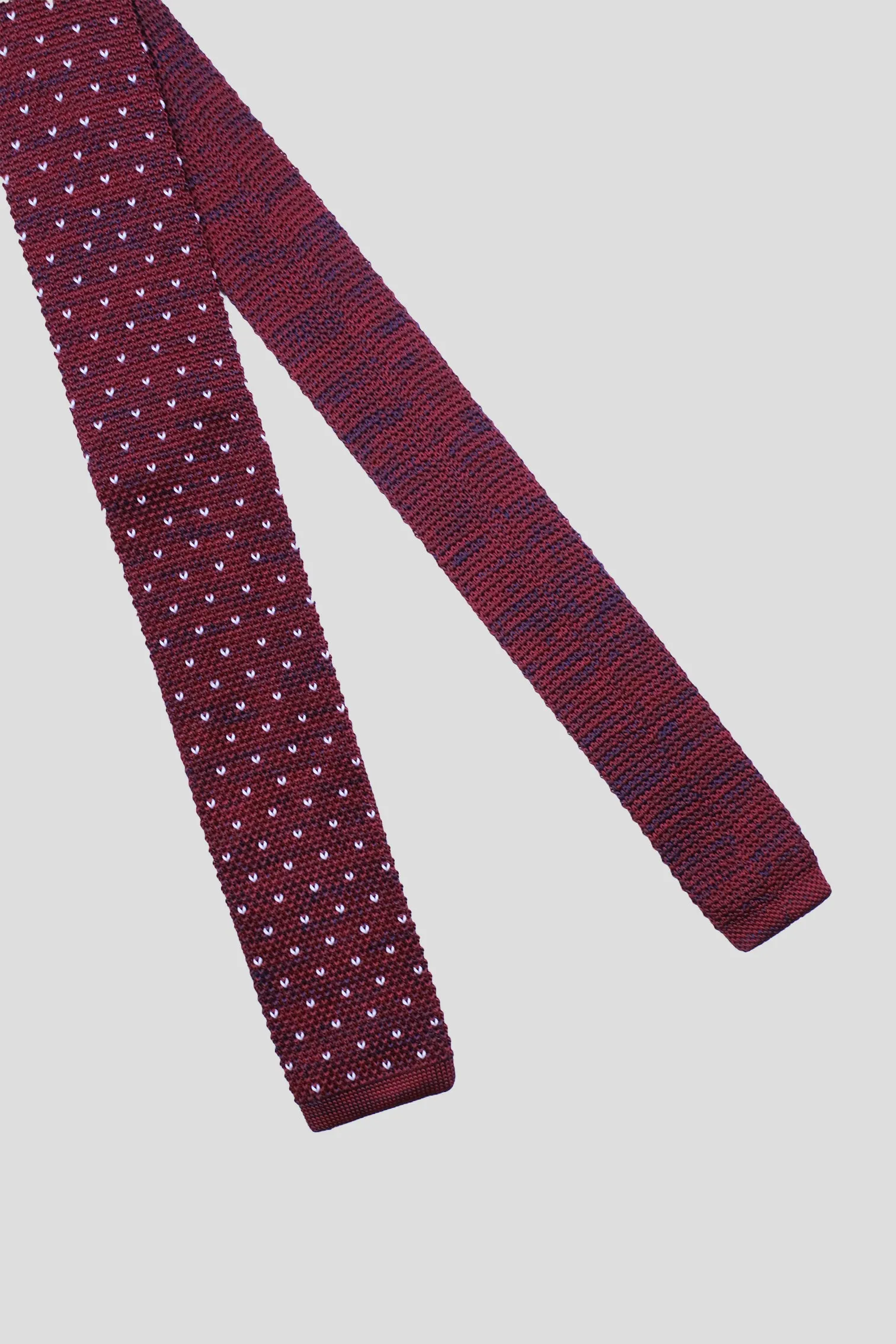 Jagger Tie Burgundy Spot