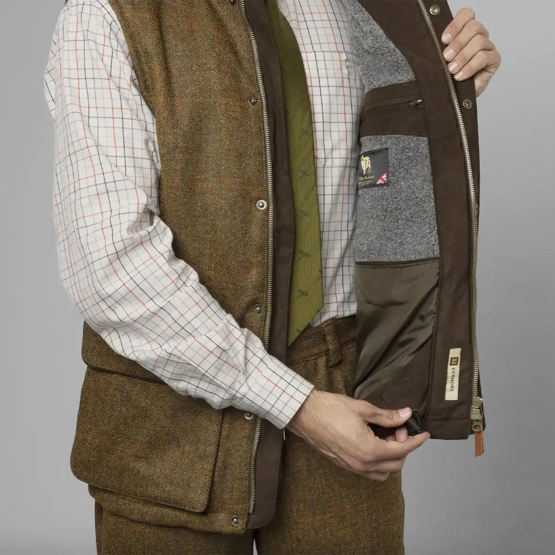 Kenmore Waistcoat - Terragon Brown by Harkila