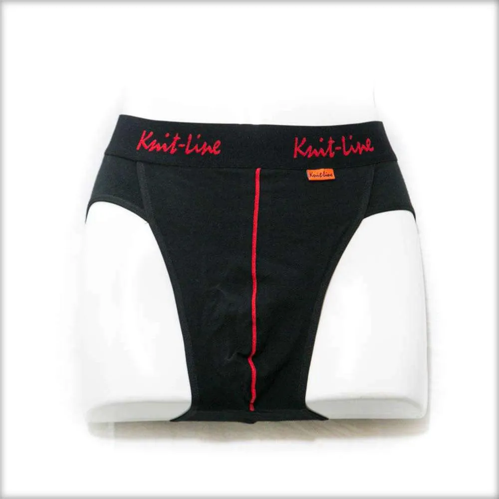 Knit Line Underwear Black