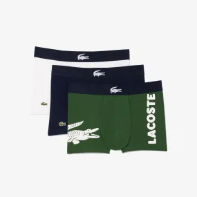 Lacoste 3 Pack Assorted Trunks