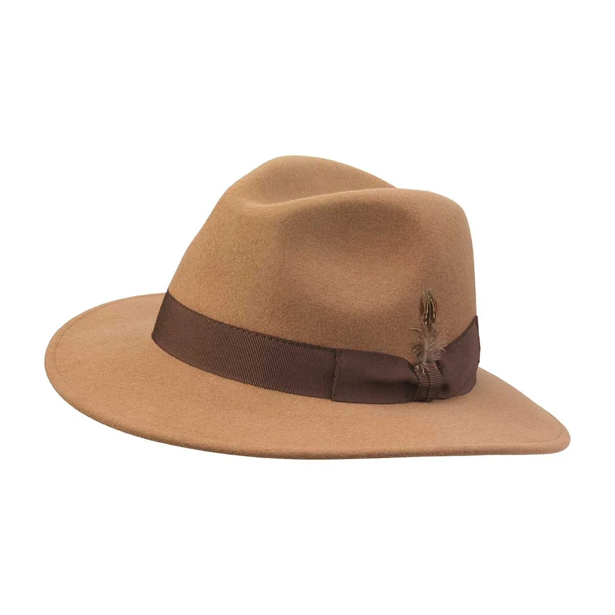 Laksen Heritage Fedora Cashmere Hat