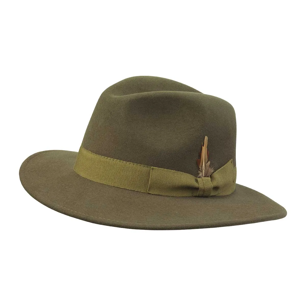 Laksen Heritage Fedora Cashmere Hat