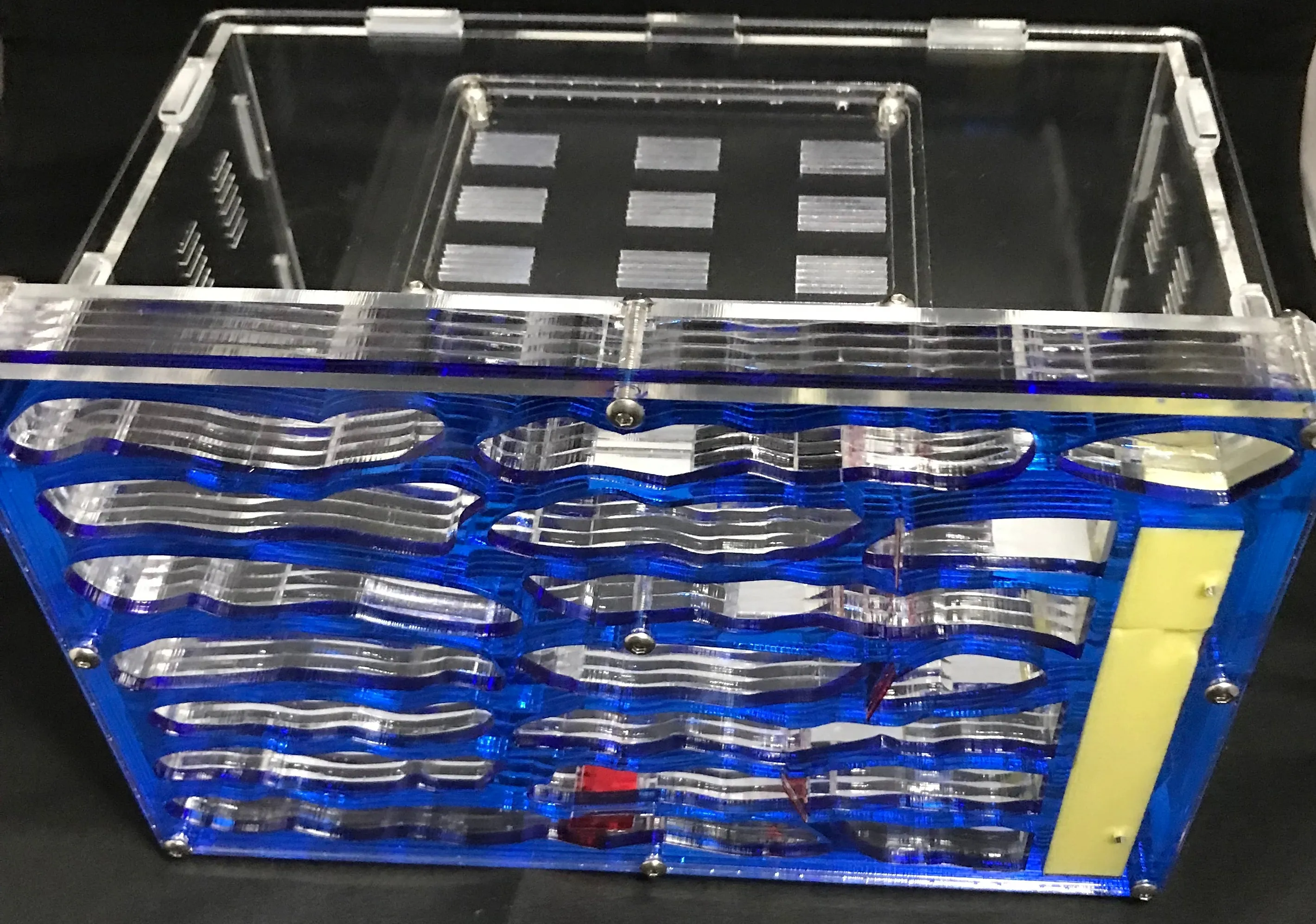 Large Vertical Antfarm and Outworld Combination