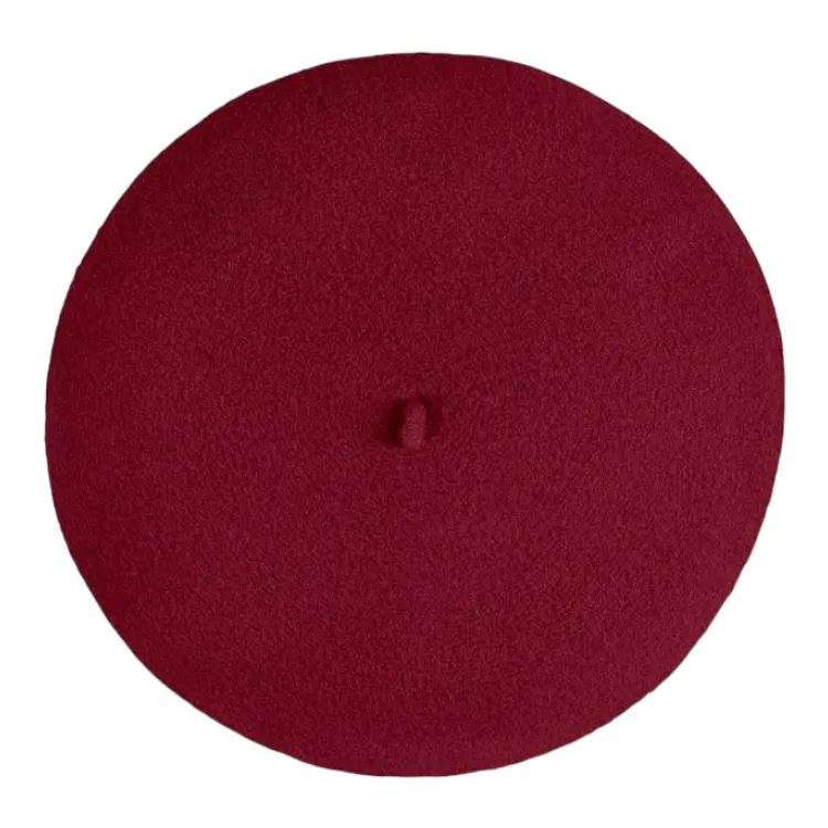 Laulhére Heritage L'Authentique Wool Beret - Bordeaux