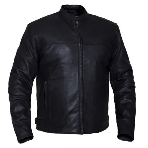 Lightweight Motorcycle Jacket - Premium Leather