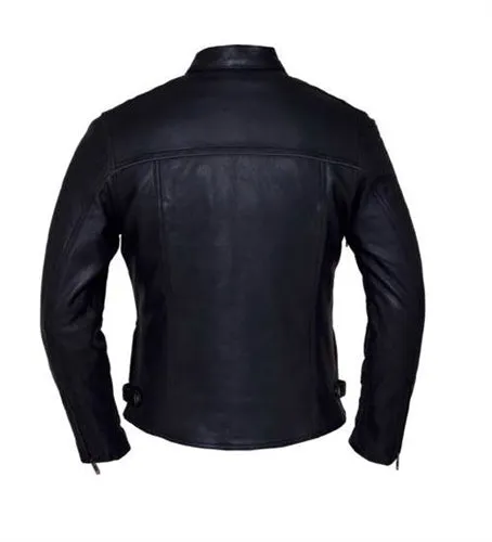 Lightweight Motorcycle Jacket - Premium Leather