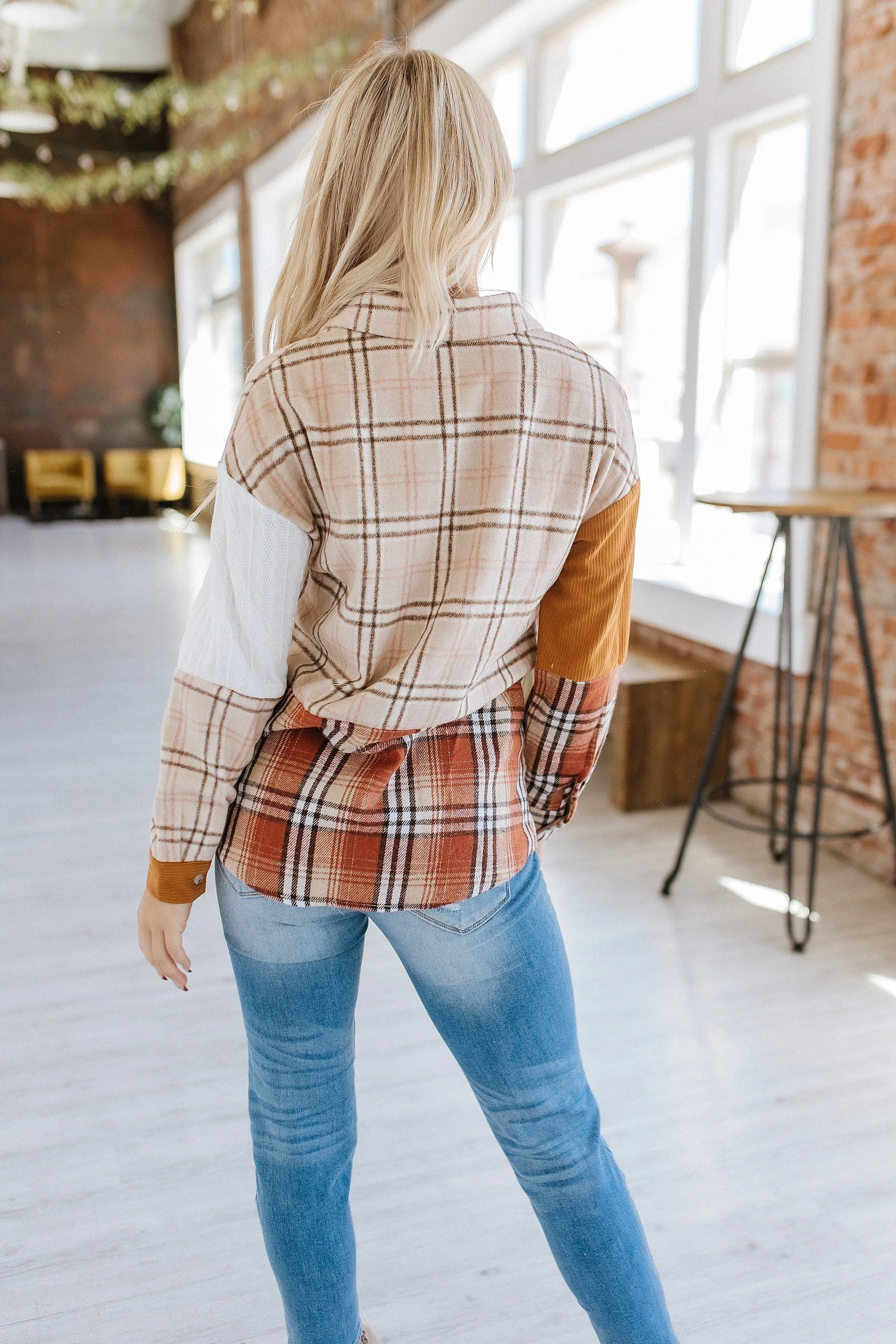 Lilly Plaid Shacket | S-2XL