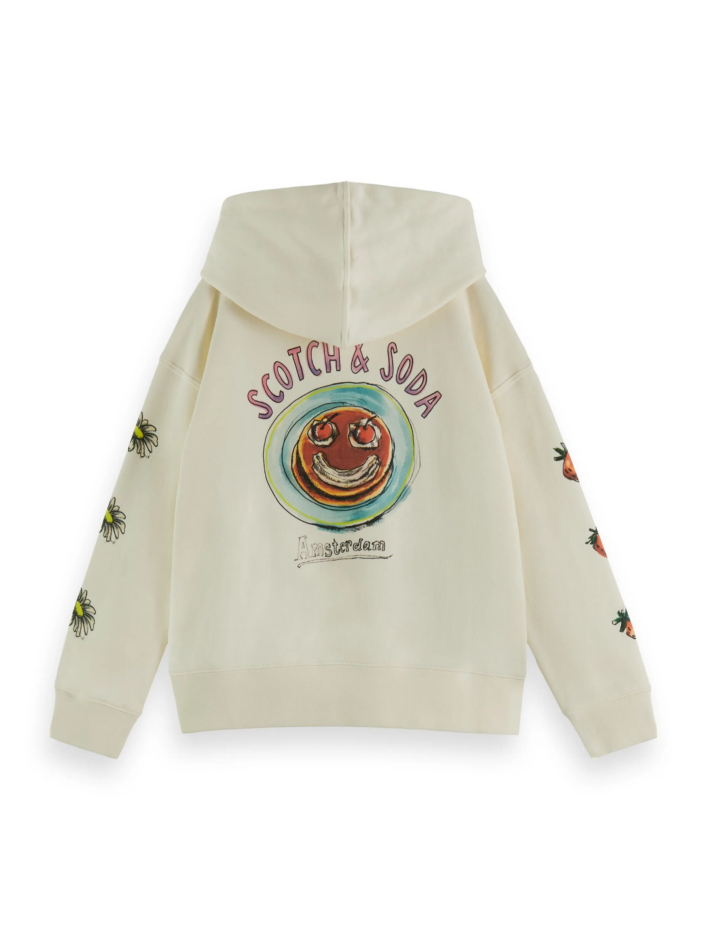 Loose Fit Picnic Artwork Hoodie