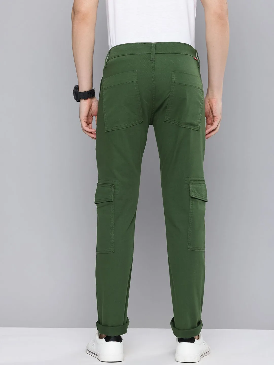 Men's 511 Slim Fit Olive Cargo Trousers