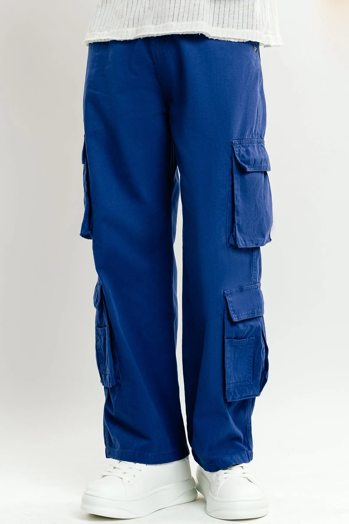 Men's Bright Blue Cargo Pants