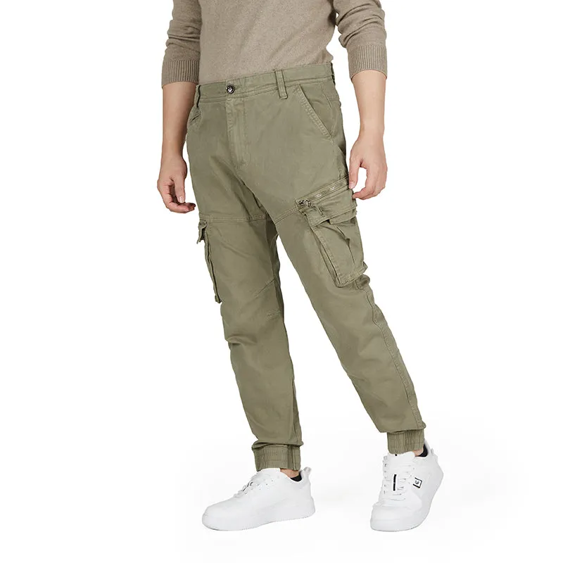 MULTI-POCKET CASUAL CARGO PANTS