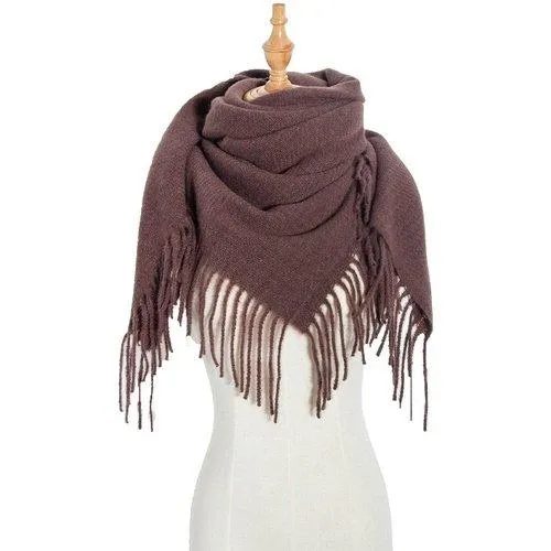 Neck Gaiter Tassel Scarf