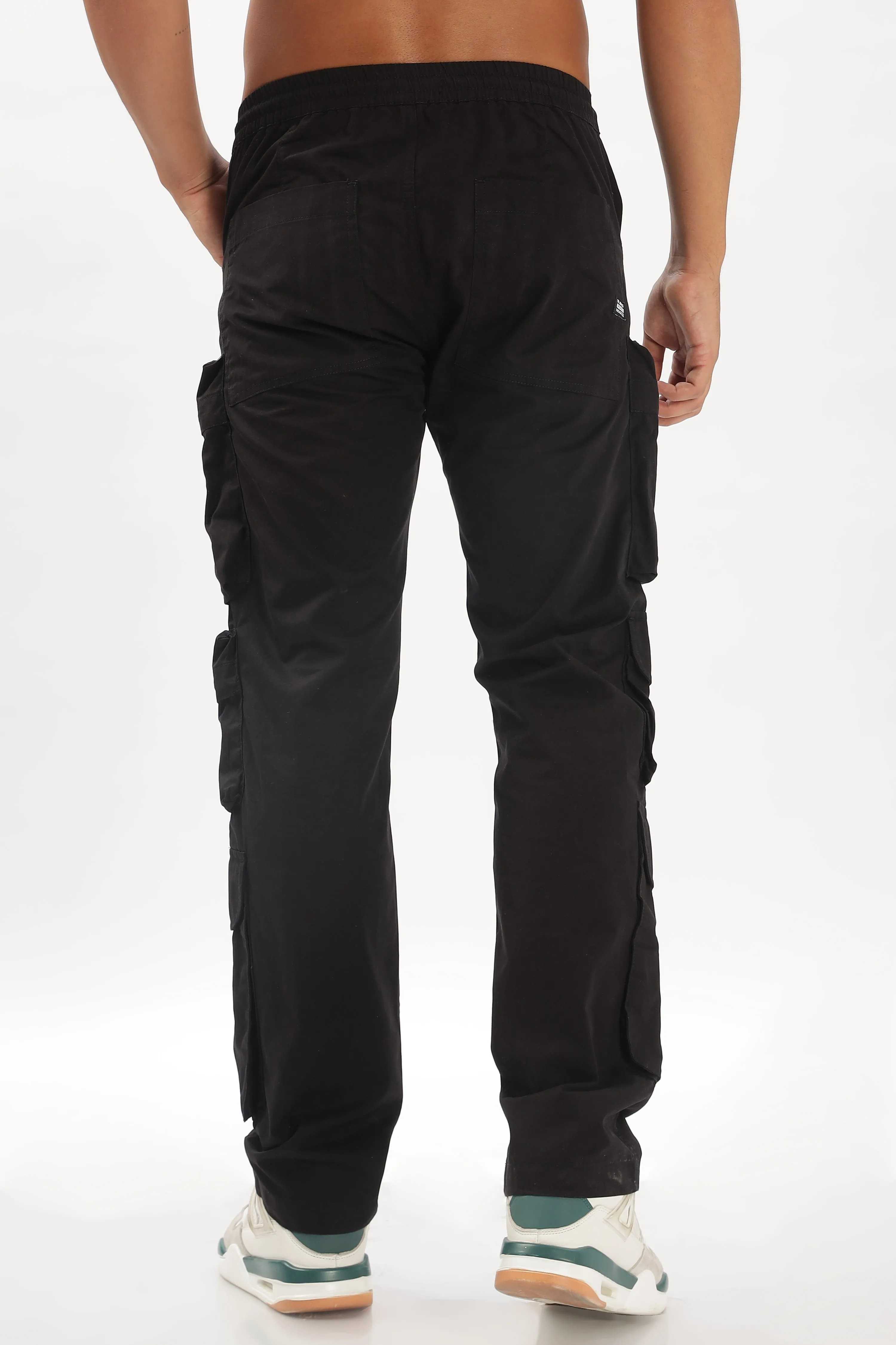 NEW BLACK CARGO PANTS