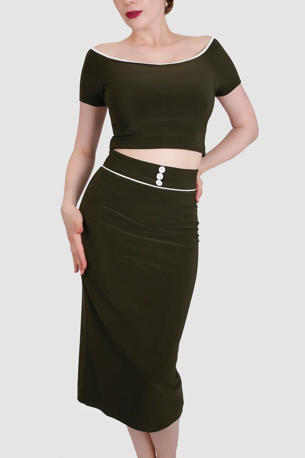 No.1 Touchline Tango Skirt / Button Series