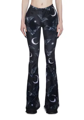 Nocturnal Flights Flared Pants