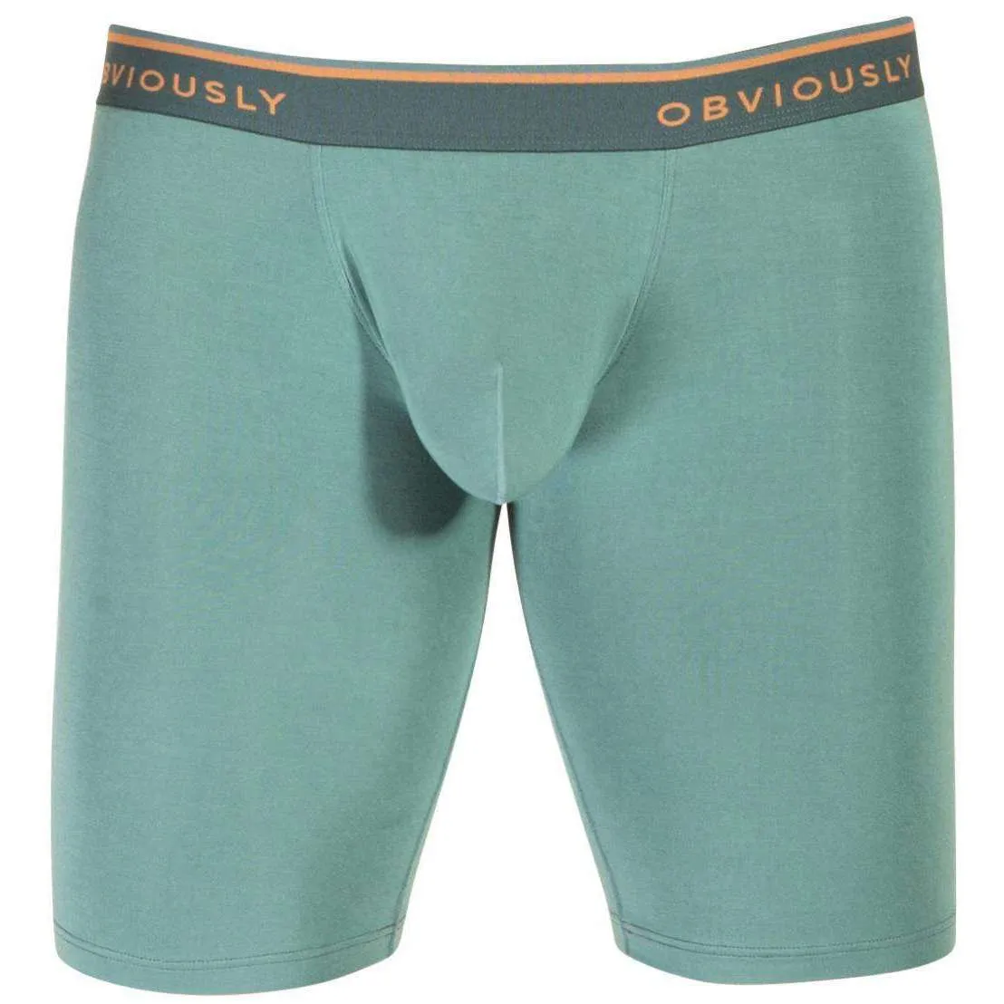 Obviously EveryMan AnatoMAX Boxer Brief 9inch Leg - Teal