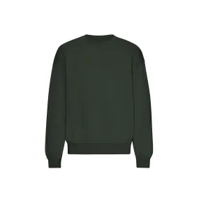 Organic Oversized Crew - Hunter Green