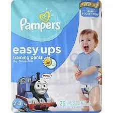 PAMPERS BABY EASY UP 2T3T SUPERBOY 74CT - PBEU2T3TSB