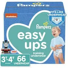 PAMPERS BABY EASY UP 2T3T SUPERBOY 74CT - PBEU2T3TSB