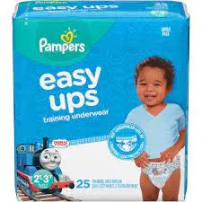 PAMPERS BABY EASY UP 2T3T SUPERBOY 74CT - PBEU2T3TSB