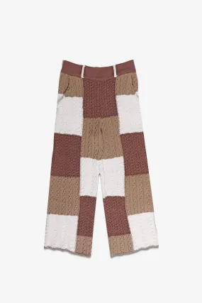 Patchwork Cablelink Pants