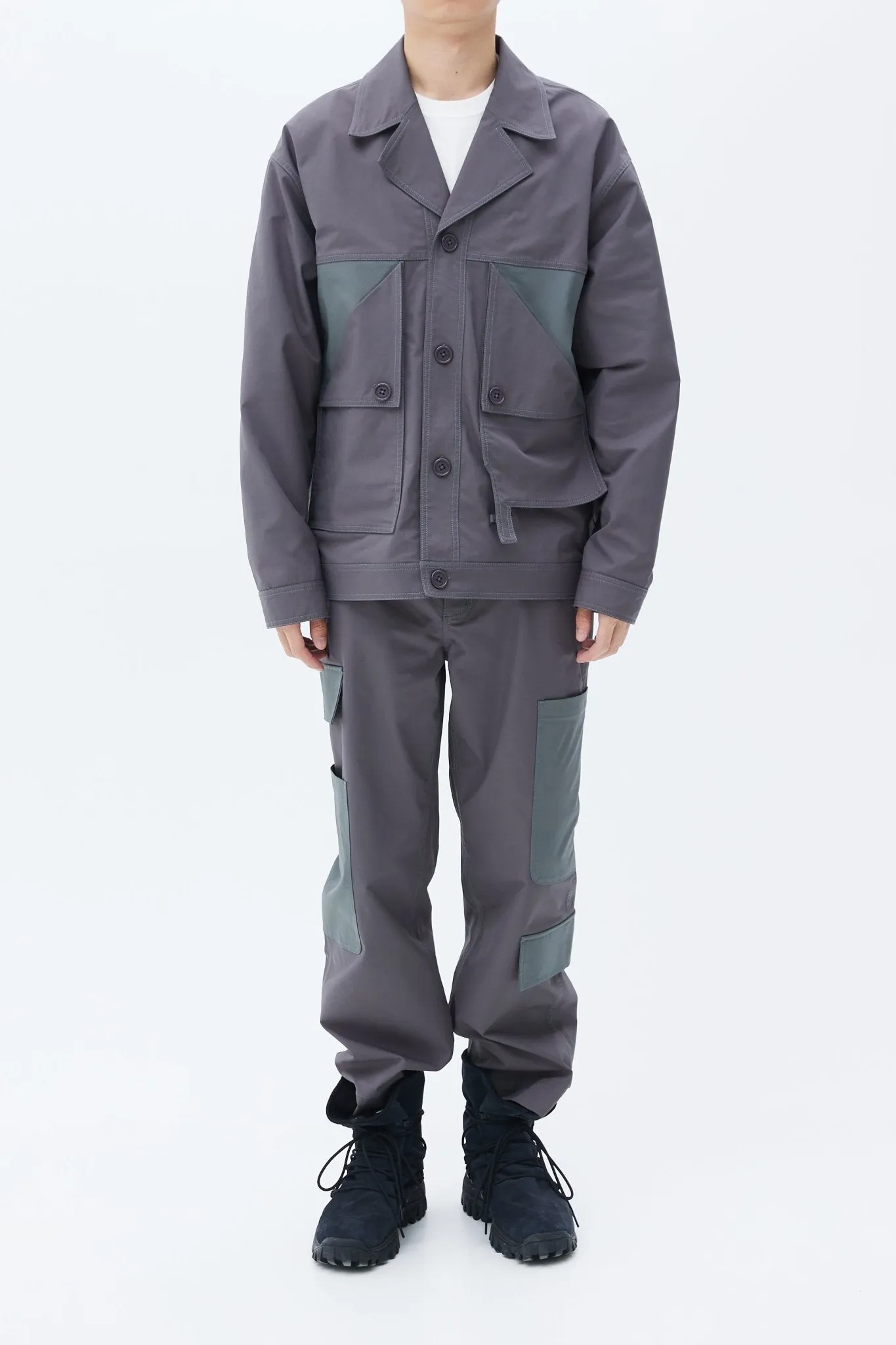 Patchwork Cargo Pants