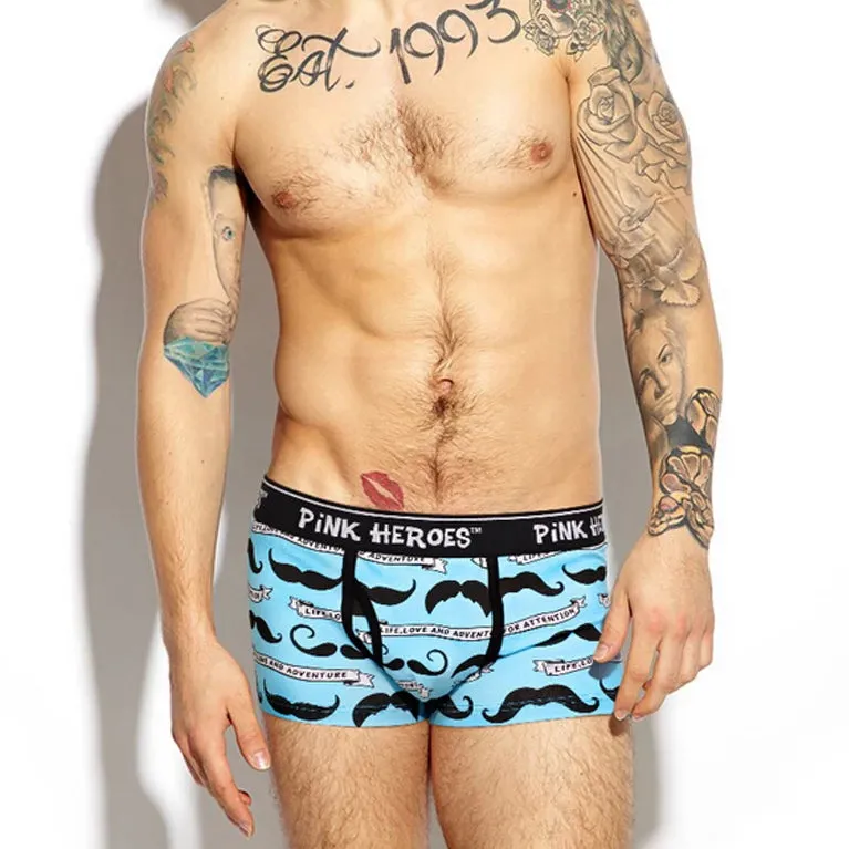 Pink Hero Fun Print Boxer Briefs