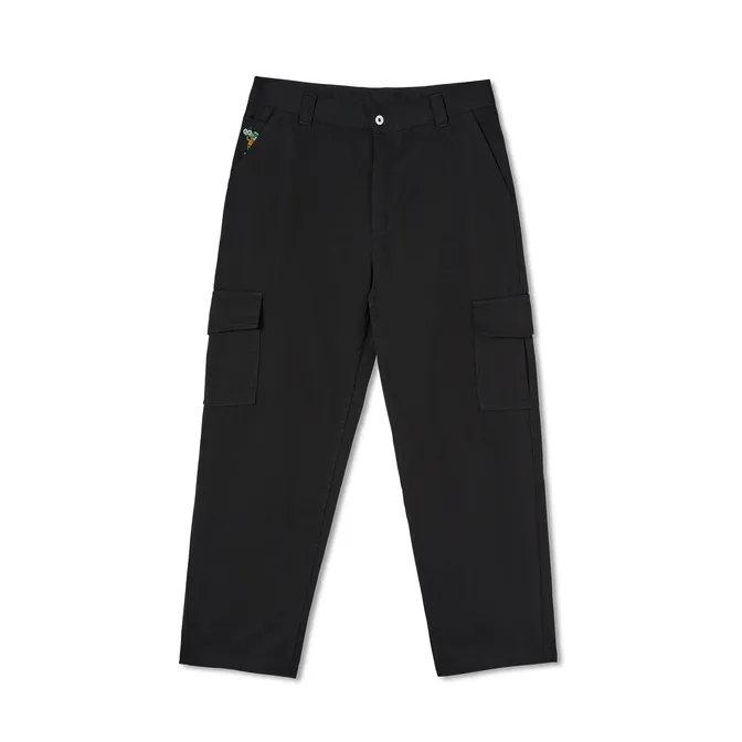 POLAR '93! CARGO PANTS - BLACK