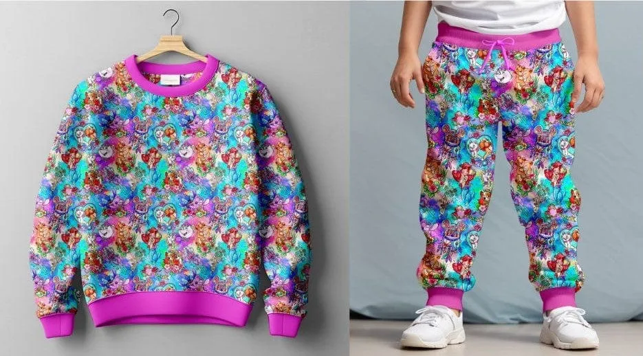 [Pre Sale] Lazy Days Best Friends - Kids Sweat Separates (EST SHIP EARLY JAN)