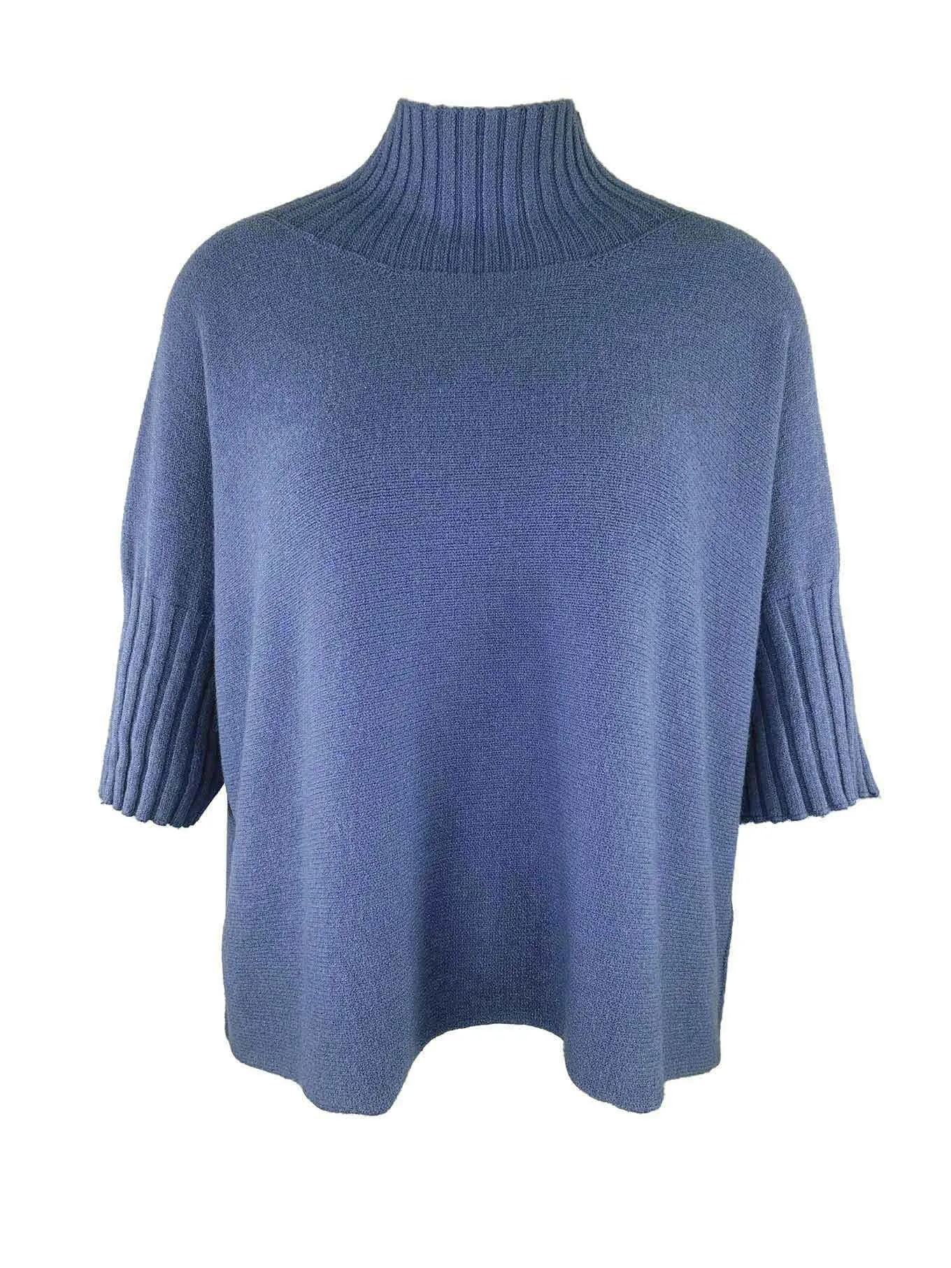 Pullover Feinstrick July jeansblau