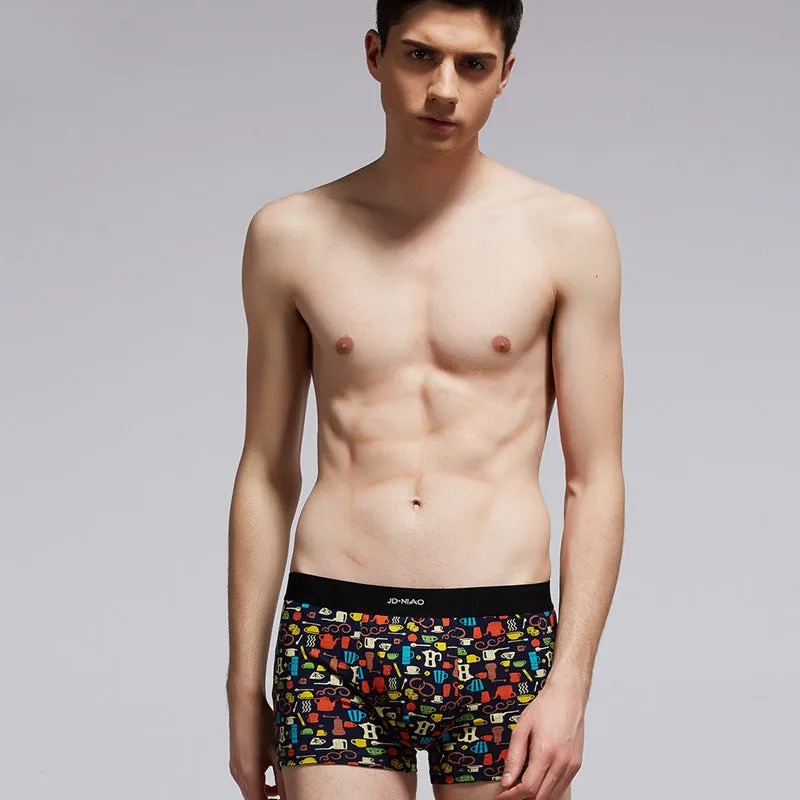 Pure cotton youth trend modal boxer briefs